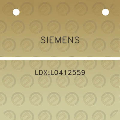 siemens-ldxl0412559