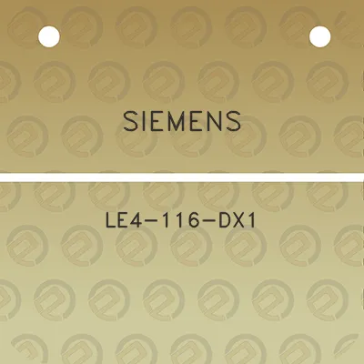 siemens-le4-116-dx1