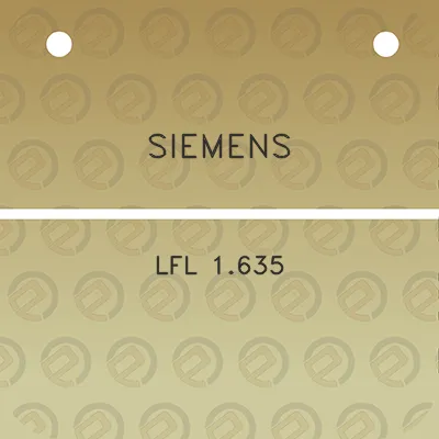 siemens-lfl-1635