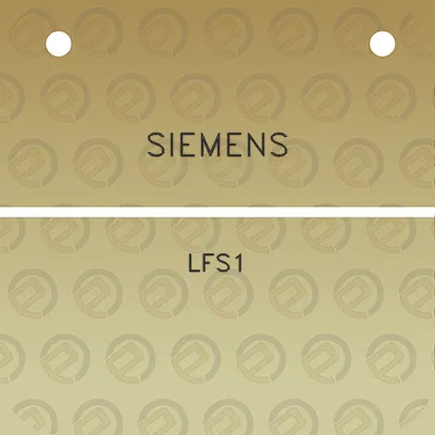 siemens-lfs1