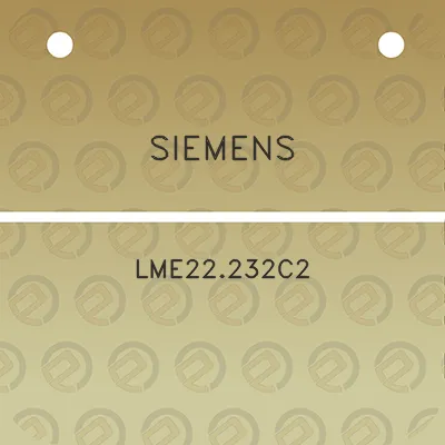 siemens-lme22232c2