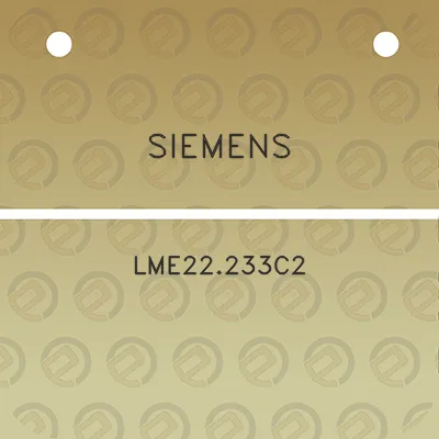 siemens-lme22233c2