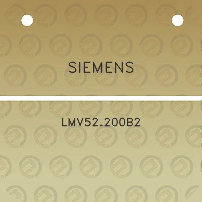 siemens-lmv52200b2