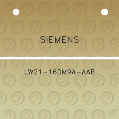 siemens-lw21-16dm9a-aab