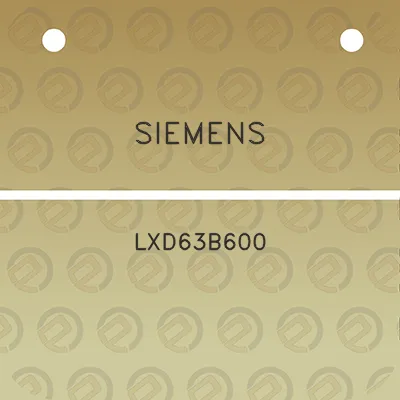 siemens-lxd63b600