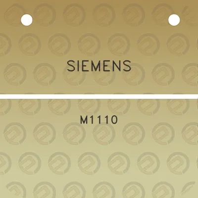 siemens-m1110