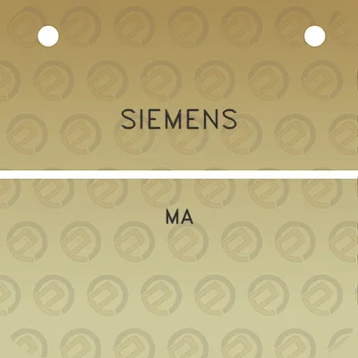 siemens-ma