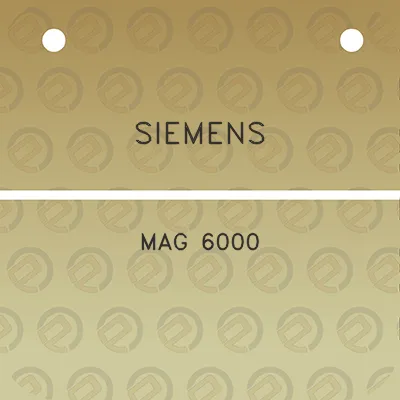 siemens-mag-6000