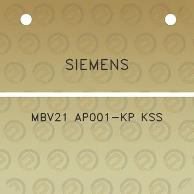 siemens-mbv21-ap001-kp-kss