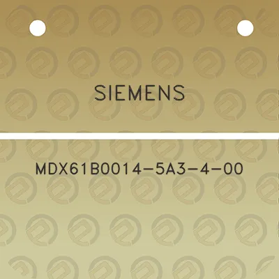 siemens-mdx61b0014-5a3-4-00