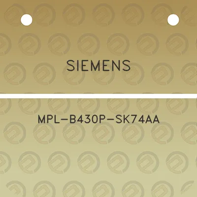 siemens-mpl-b430p-sk74aa