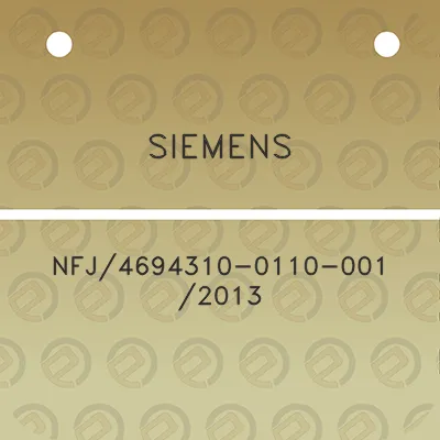 siemens-nfj4694310-0110-001-2013