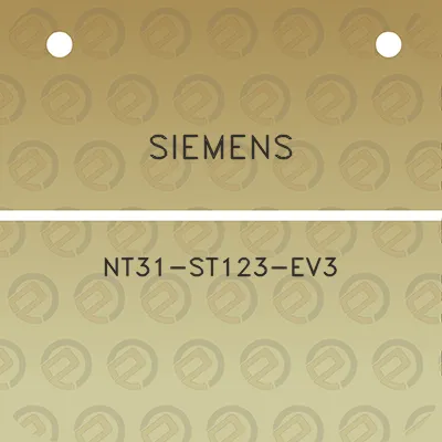 siemens-nt31-st123-ev3