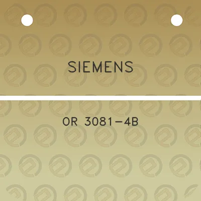 siemens-or-3081-4b