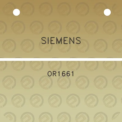 siemens-or1661