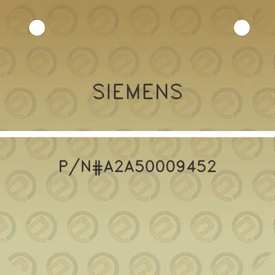 siemens-pna2a50009452