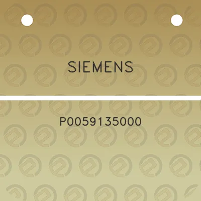 siemens-p0059135000