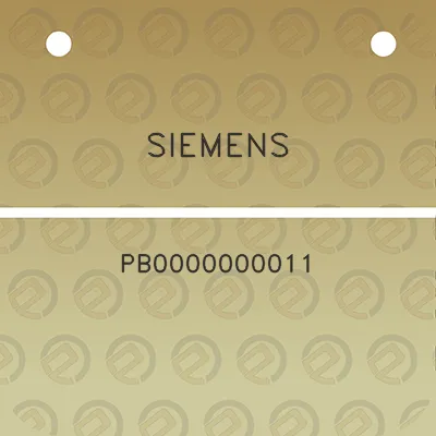 siemens-pb0000000011