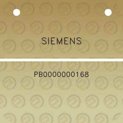 siemens-pb0000000168