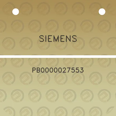 siemens-pb0000027553