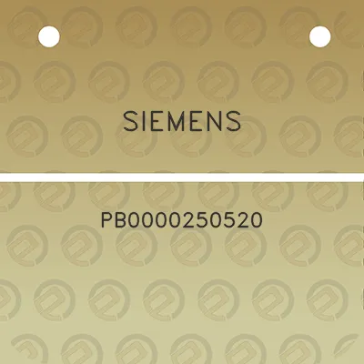 siemens-pb0000250520