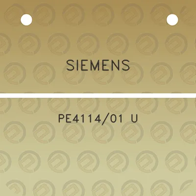 siemens-pe411401-u