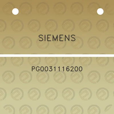 siemens-pg0031116200