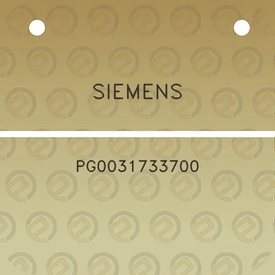 siemens-pg0031733700