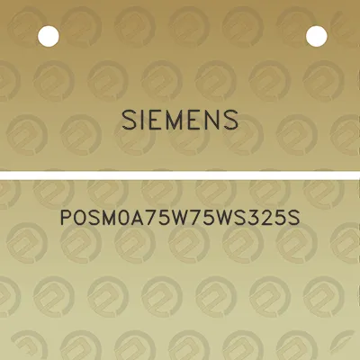 siemens-posm0a75w75ws325s