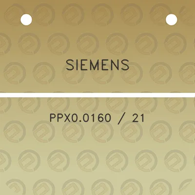 siemens-ppx00160-21