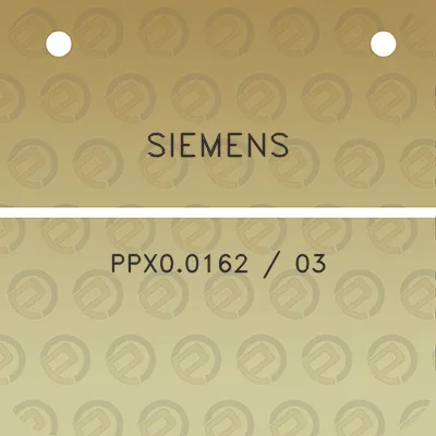 siemens-ppx00162-03