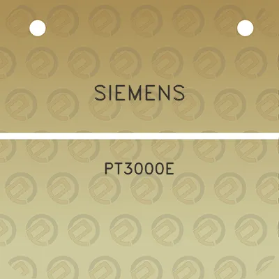 siemens-pt3000e