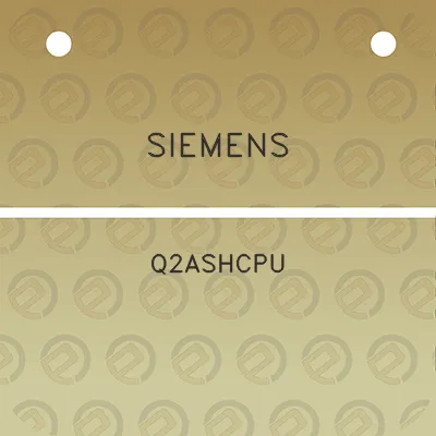 siemens-q2ashcpu