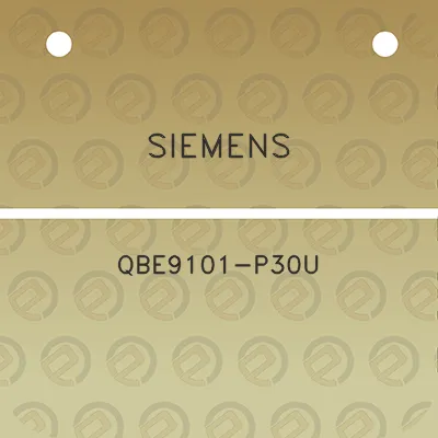 siemens-qbe9101-p30u