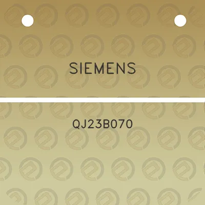 siemens-qj23b070