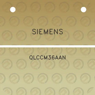 siemens-qlccm36aan