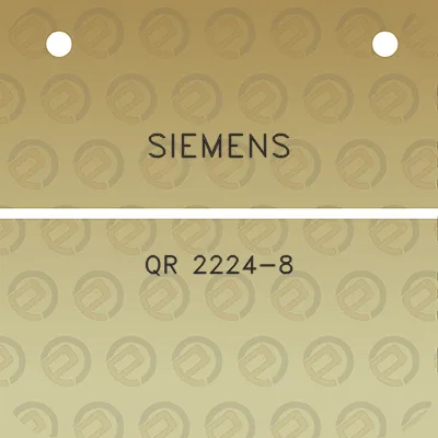 siemens-qr-2224-8