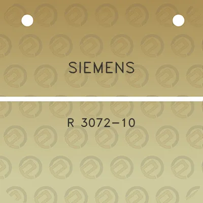 siemens-r-3072-10