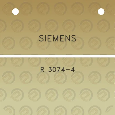 siemens-r-3074-4