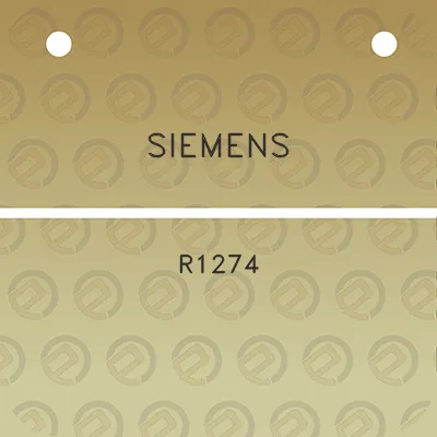 siemens-r1274