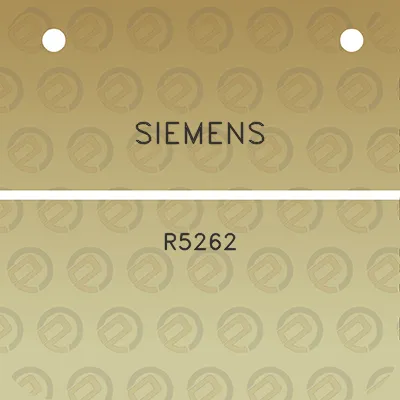 siemens-r5262