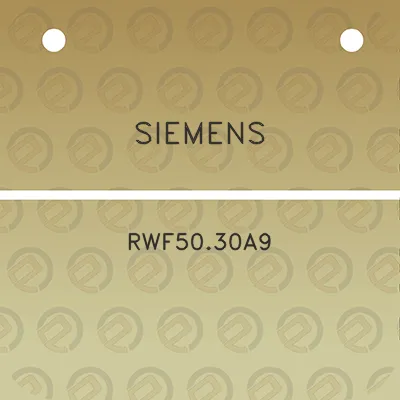 siemens-rwf5030a9