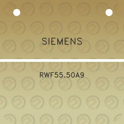 siemens-rwf5550a9