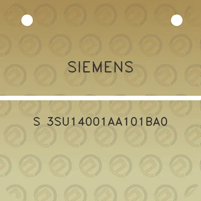 siemens-s-3su14001aa101ba0