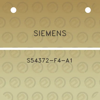 siemens-s54372-f4-a1