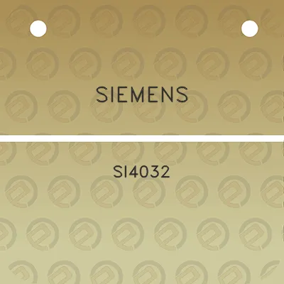 siemens-si4032