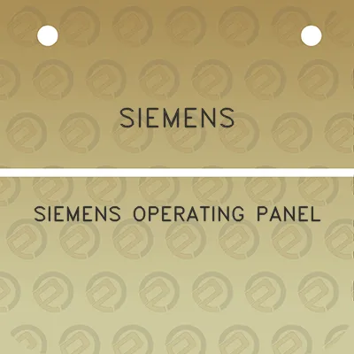 siemens-siemens-operating-panel