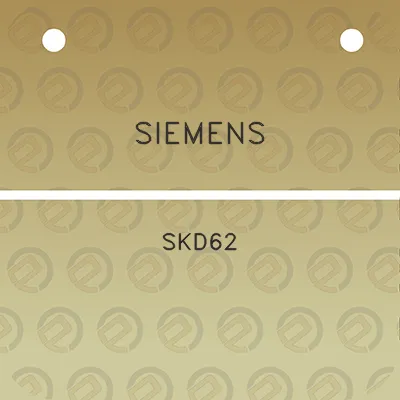 siemens-skd62