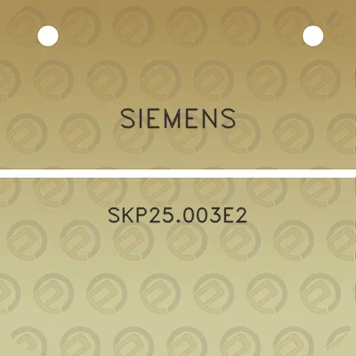 siemens-skp25003e2