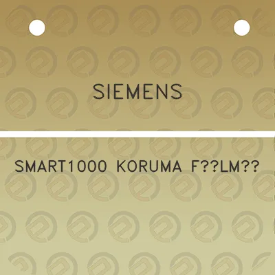 siemens-smart1000-koruma-filmi